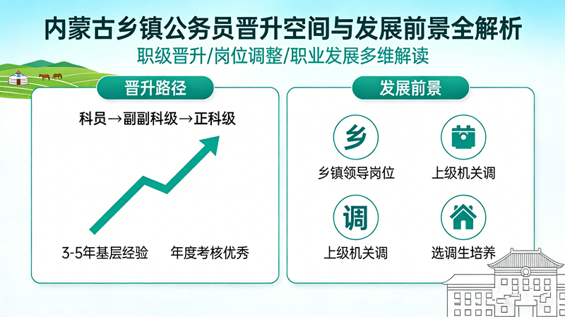 内蒙古乡镇公务员晋升空间与发展前景全解析